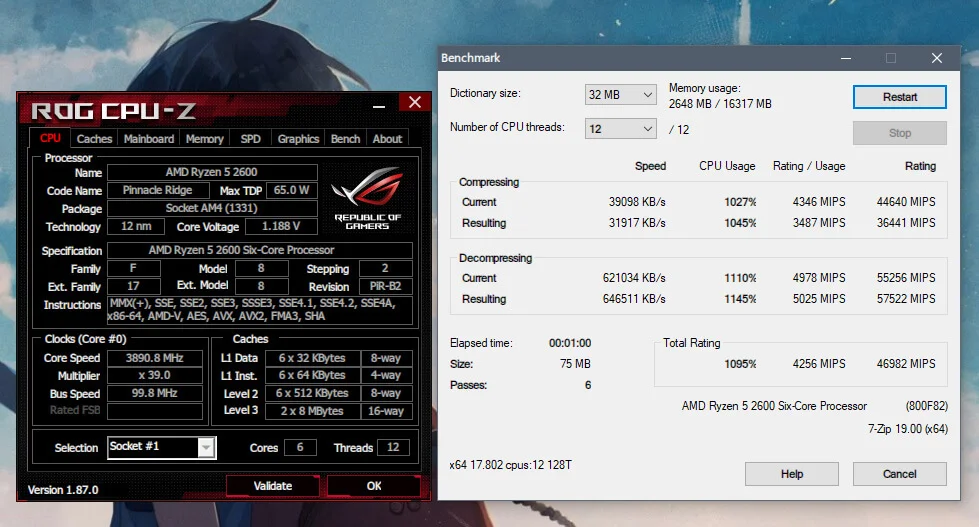 7-Zip Benchmark