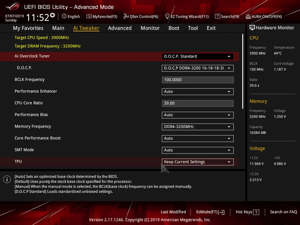 ASUS UEFI BIOS